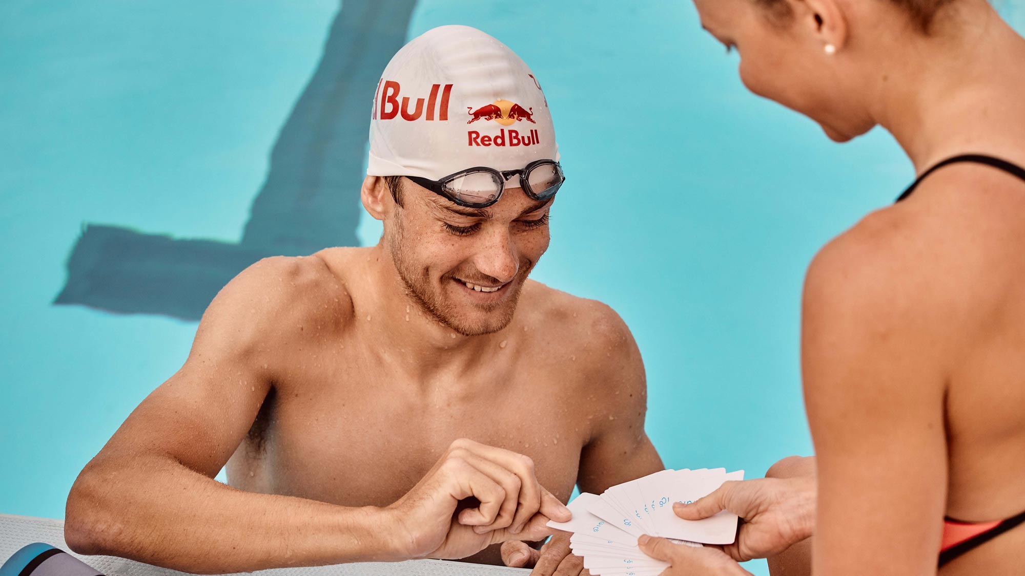 Daniel Bækkegård is one of the many professional atheltes using THEMAGIC5 Swimming Goggles.